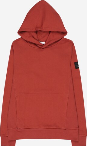 Calvin Klein Jeans - Sudadera en rojo: frente