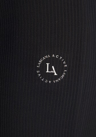 LASCANA ACTIVE Alt laienev Spordipüksid, värv hall