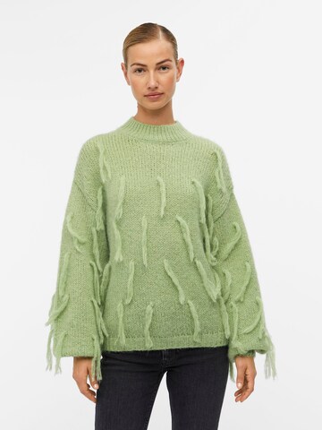 OBJECT Sweater 'Sun' in Green: front