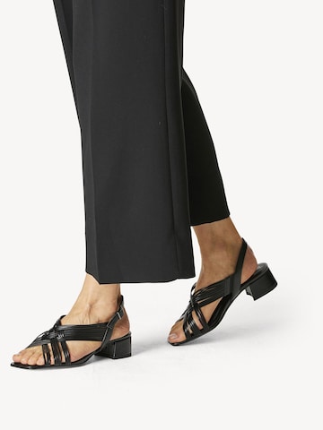 Tamaris Sandaal in Zwart