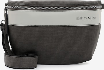 Borsa a spalla ' E&N Bonnie ' di Emily & Noah in grigio: frontale