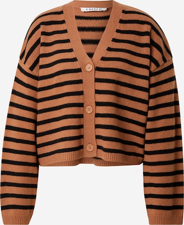 EDITED Neuletakki 'Edana' värissä ruskea: etupuoli