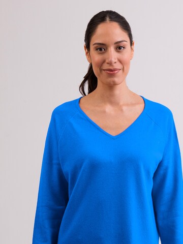 Pull-over CASH-MERE.CH en bleu