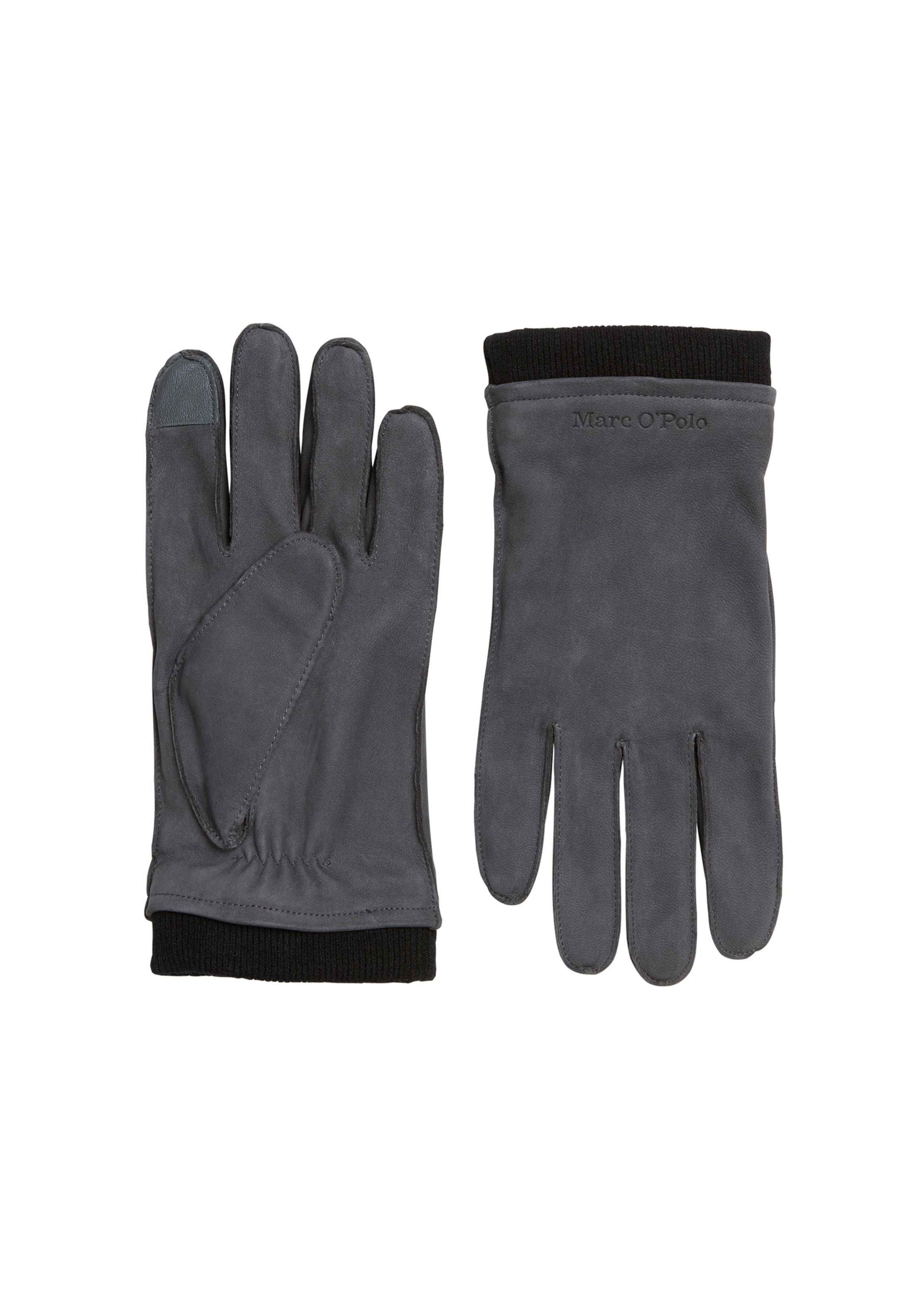 Marc O'Polo Full finger gloves in Dark grey, Item view