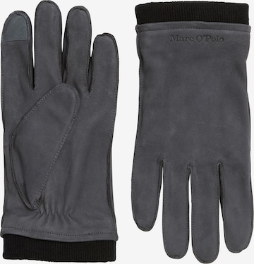Marc O'Polo Vingerhandschoenen in Grijs: voorkant
