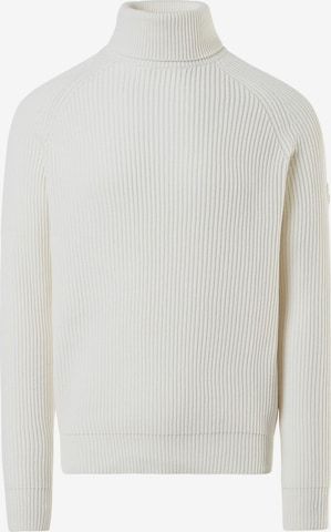 North Sails Athletic Sweater in White: front