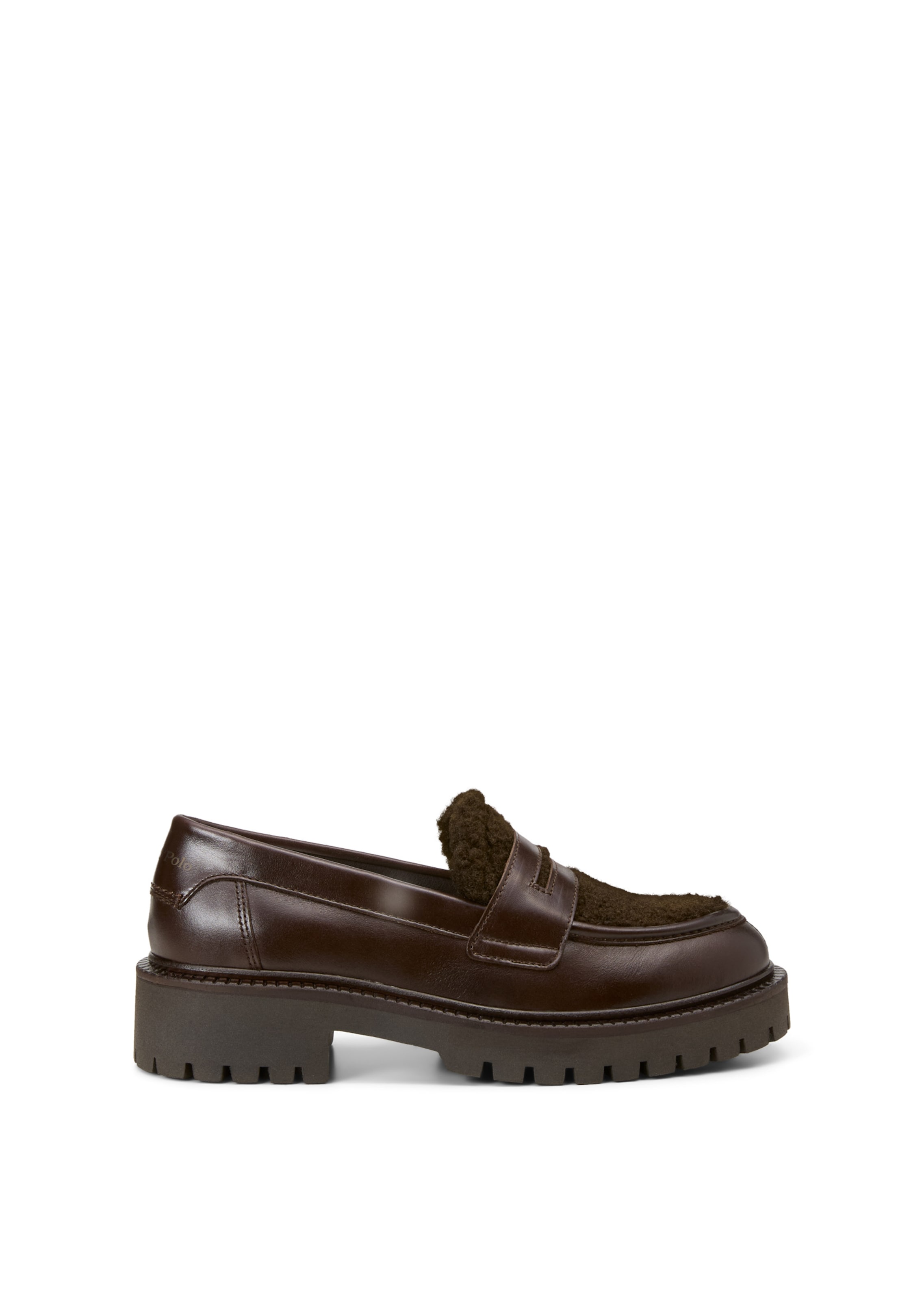 Marc O'Polo Slipper 'Phia' in Braun