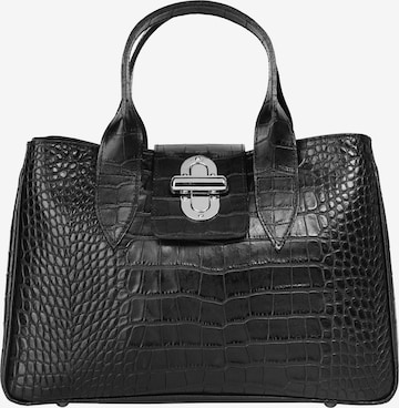 Cluty Handbag in Black: front