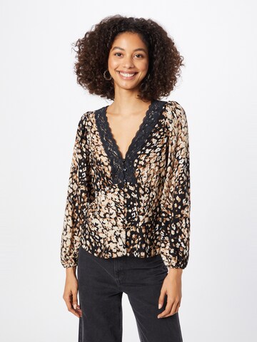 Dorothy Perkins Blouse in Bruin: voorkant