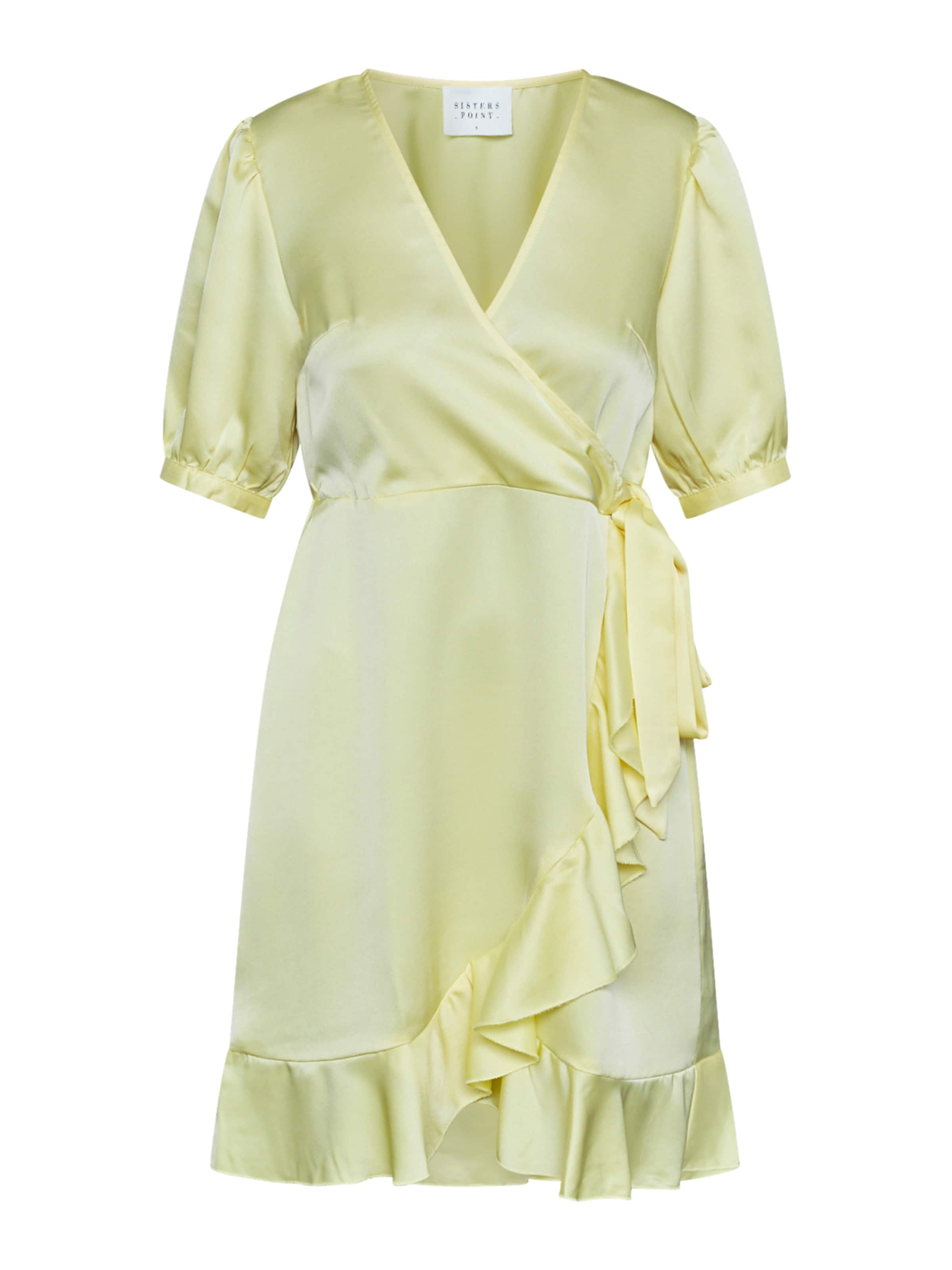 SISTERS POINT Φόρεμα 'GIVEA' σε κίτρινο: μπροστά