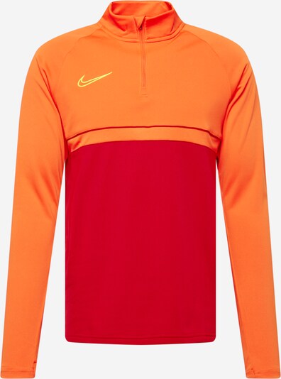 NIKE Sweat de sport 'Academy' en orange / rouge feu, Vue avec produit