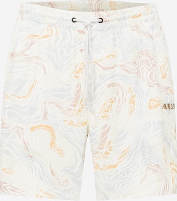 Pantaloni sportivi di Hurley in beige: frontale