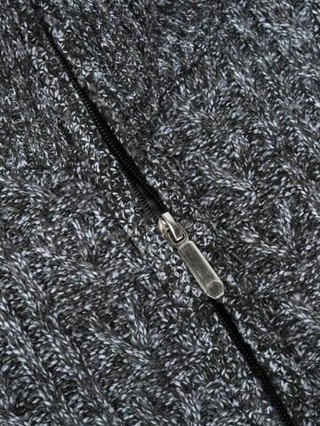 Youthup Knit Cardigan in Grey