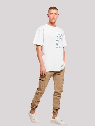 T-Shirt 'Heroes of Childhood Heidi Hello Heidi' F4NT4STIC en blanc