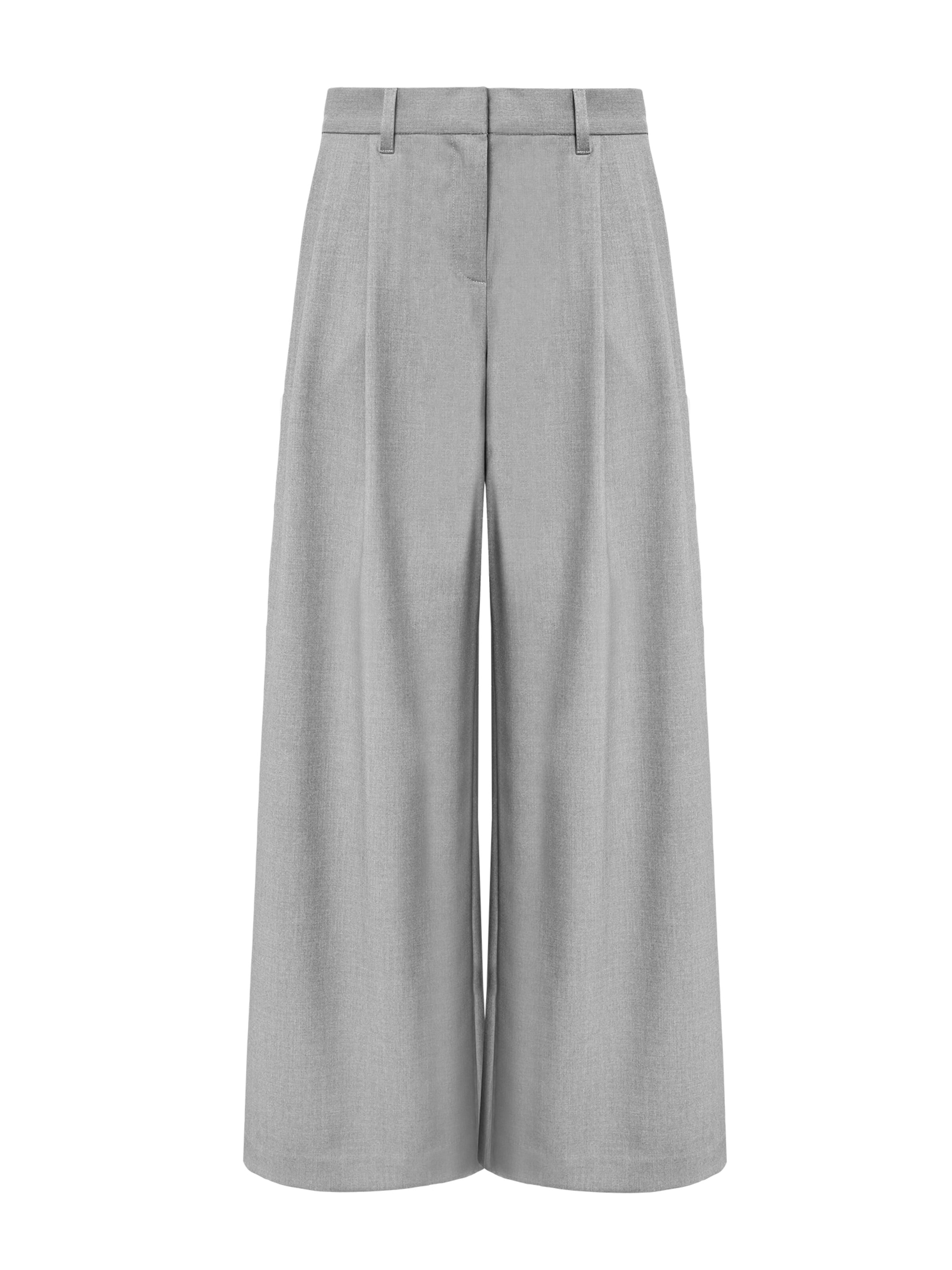 mandragora Regular Trousers 'Estra' in Grey: front