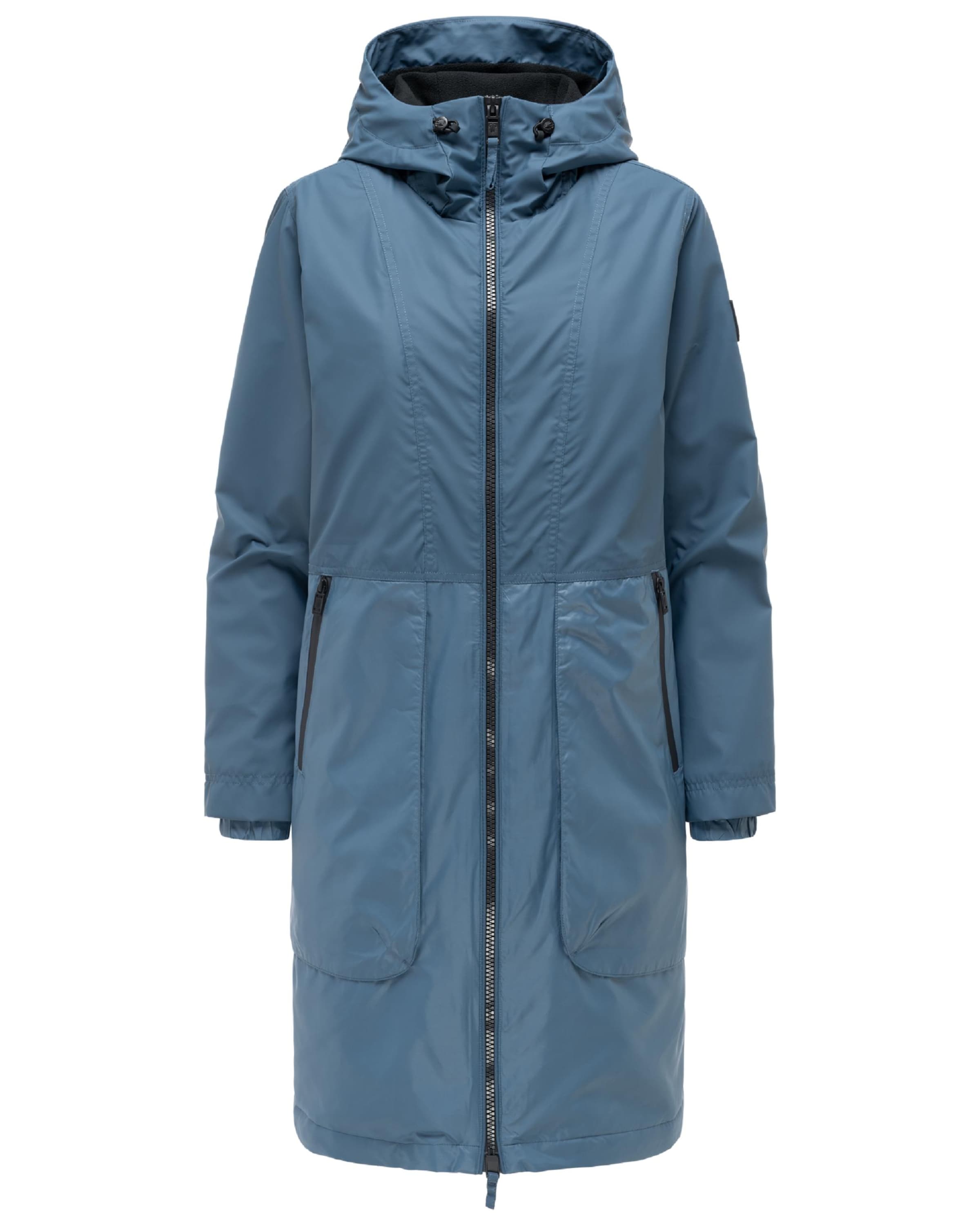 Manteau mi-saison 'Edelumhang 14' NAVAHOO en bleu : devant