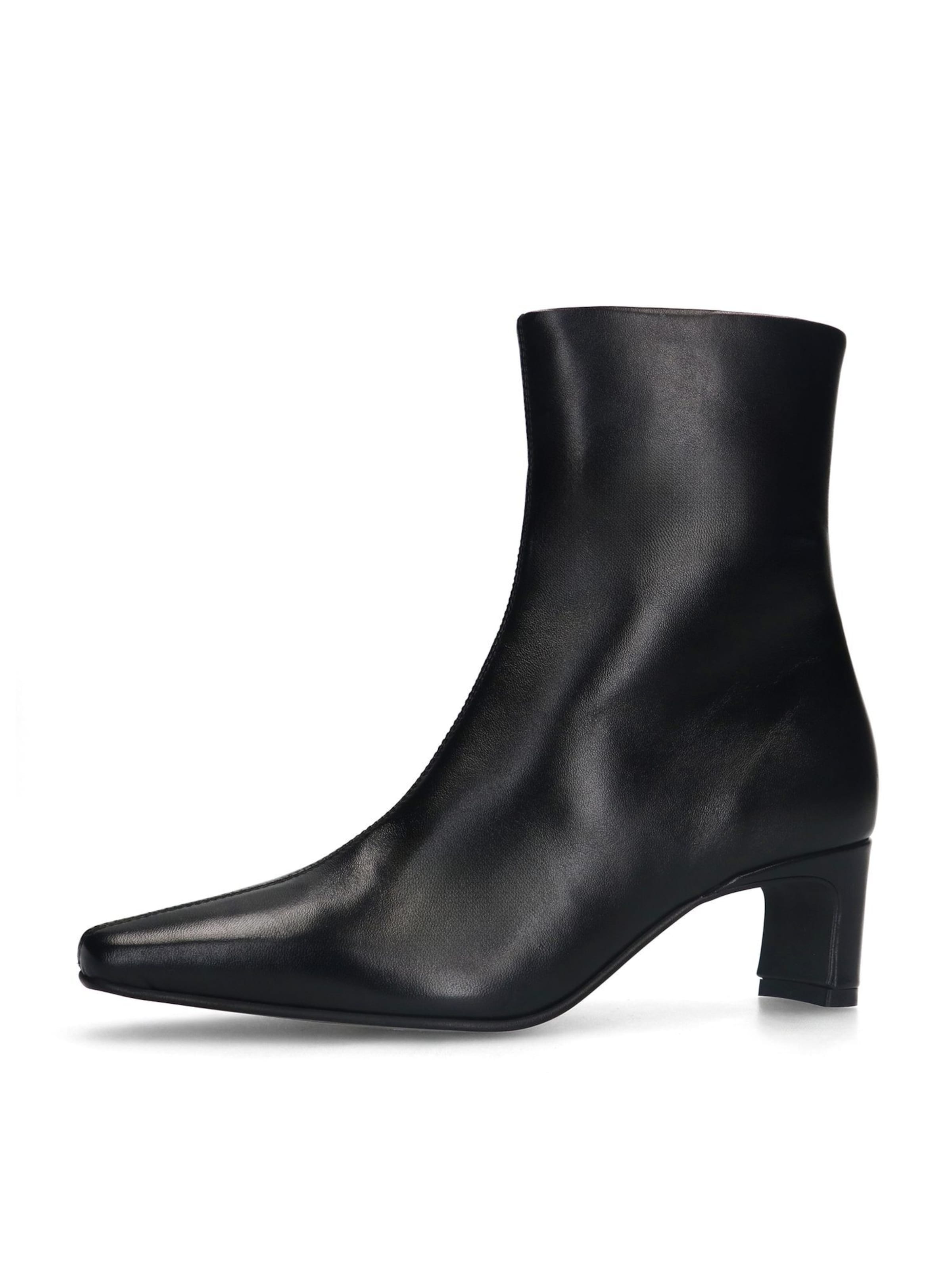 SACHA Stiefelette in Schwarz: Vorderseite