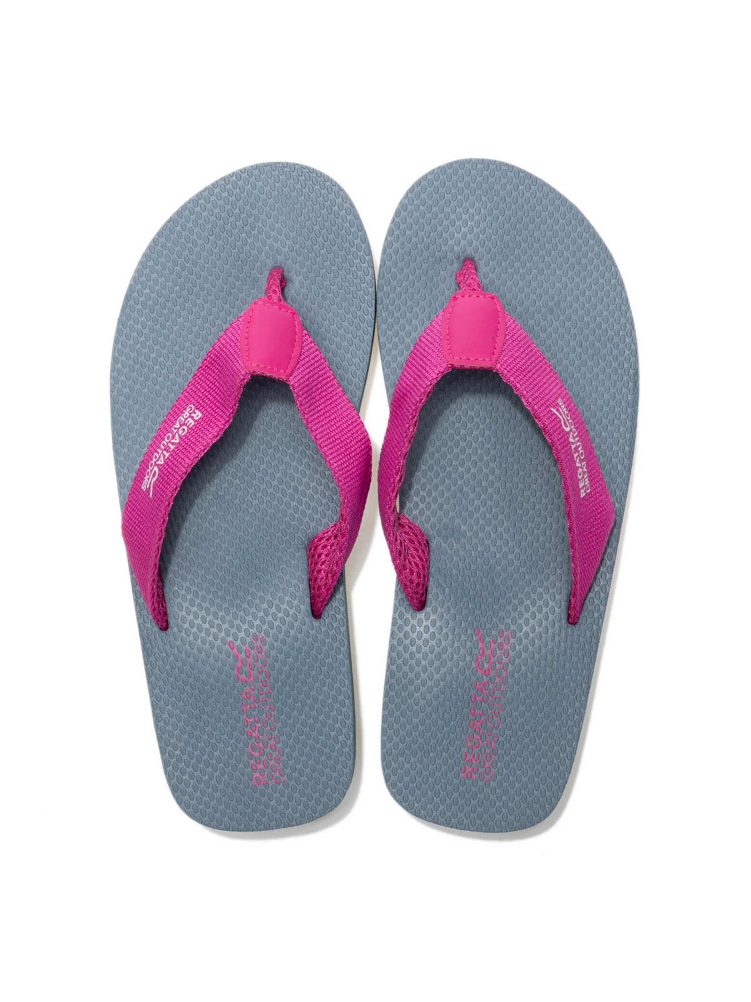 REGATTA Sandal 'Freizeitschuhe Catarina in grau/pink' in Grey
