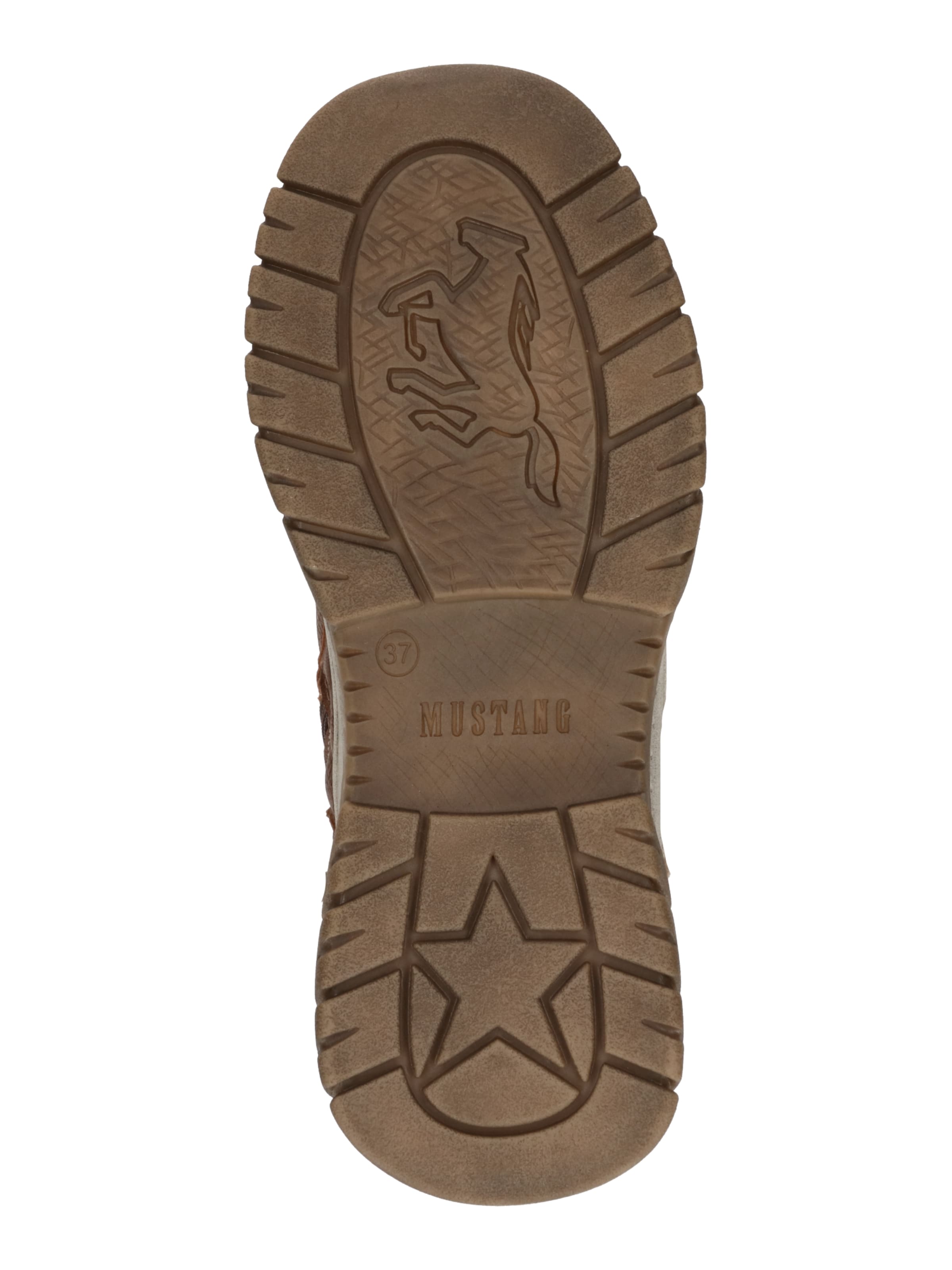 brūns MUSTANG Sienamie zābaki