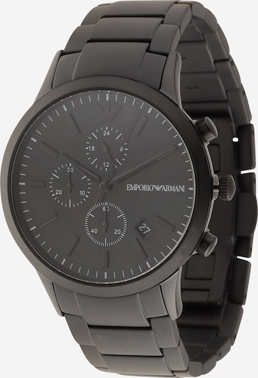 Emporio Armani Uhr in schwarz, Produktansicht