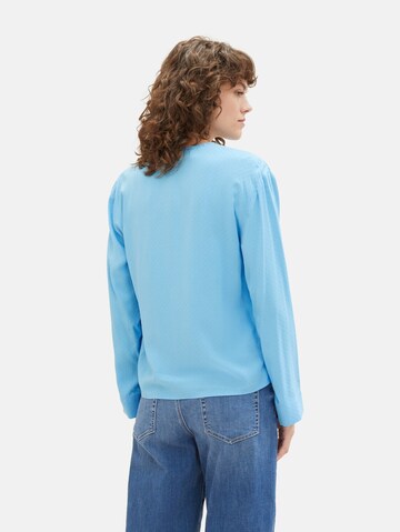 TOM TAILOR Blouse in Blauw