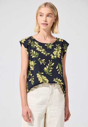 Street One Studio Blouse in Blue: front