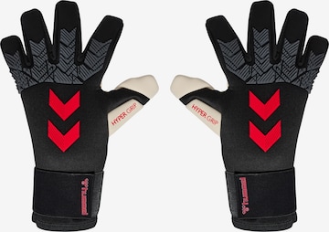 HummelSportske rukavice 'Gk Gloves Hyper Grip' - crna boja: prednji dio