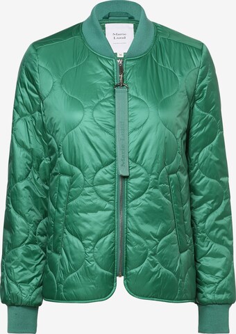 Marie Lund Between-Season Jacket in Green: front