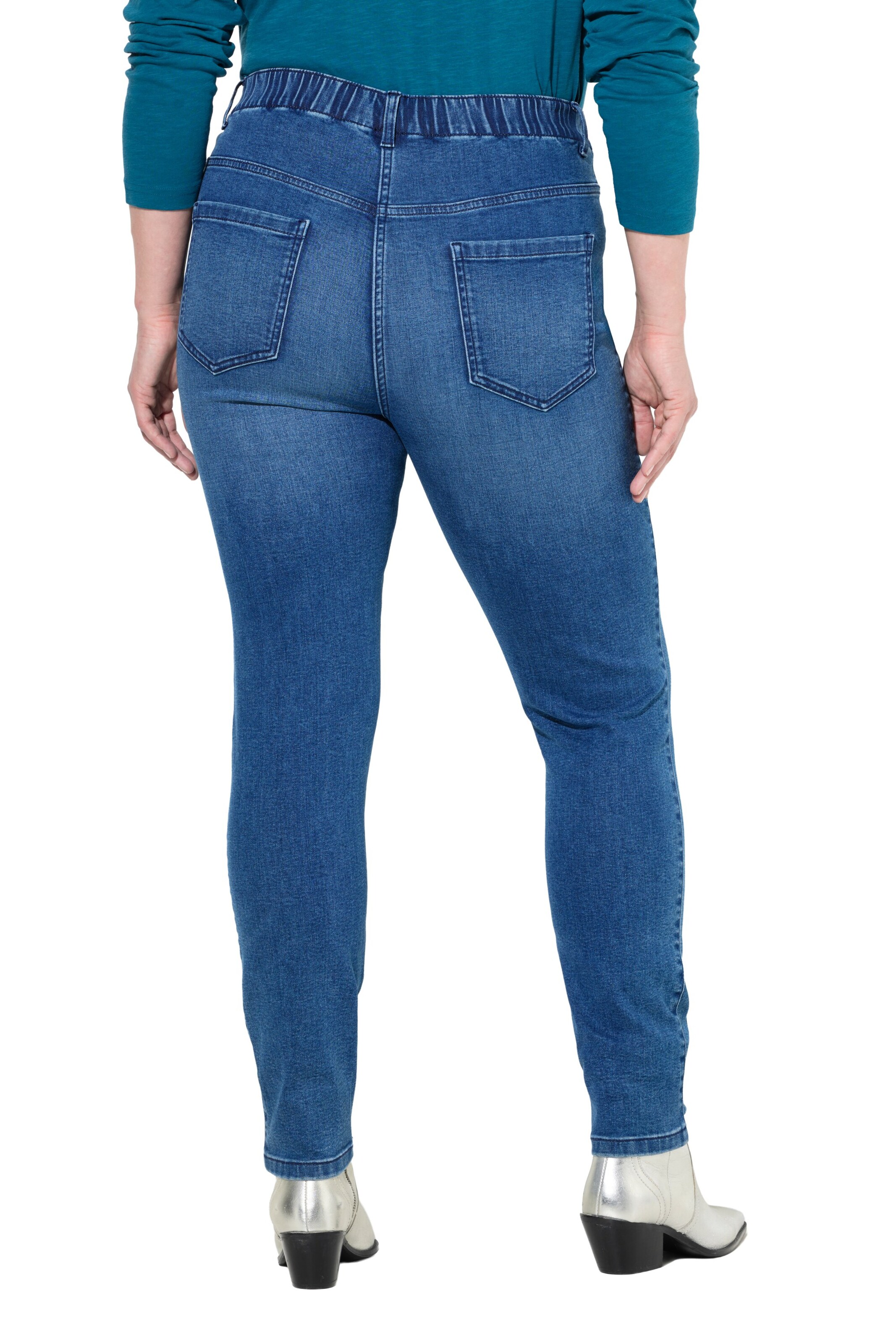 Ulla Popken Skinny Jeans in Blauw