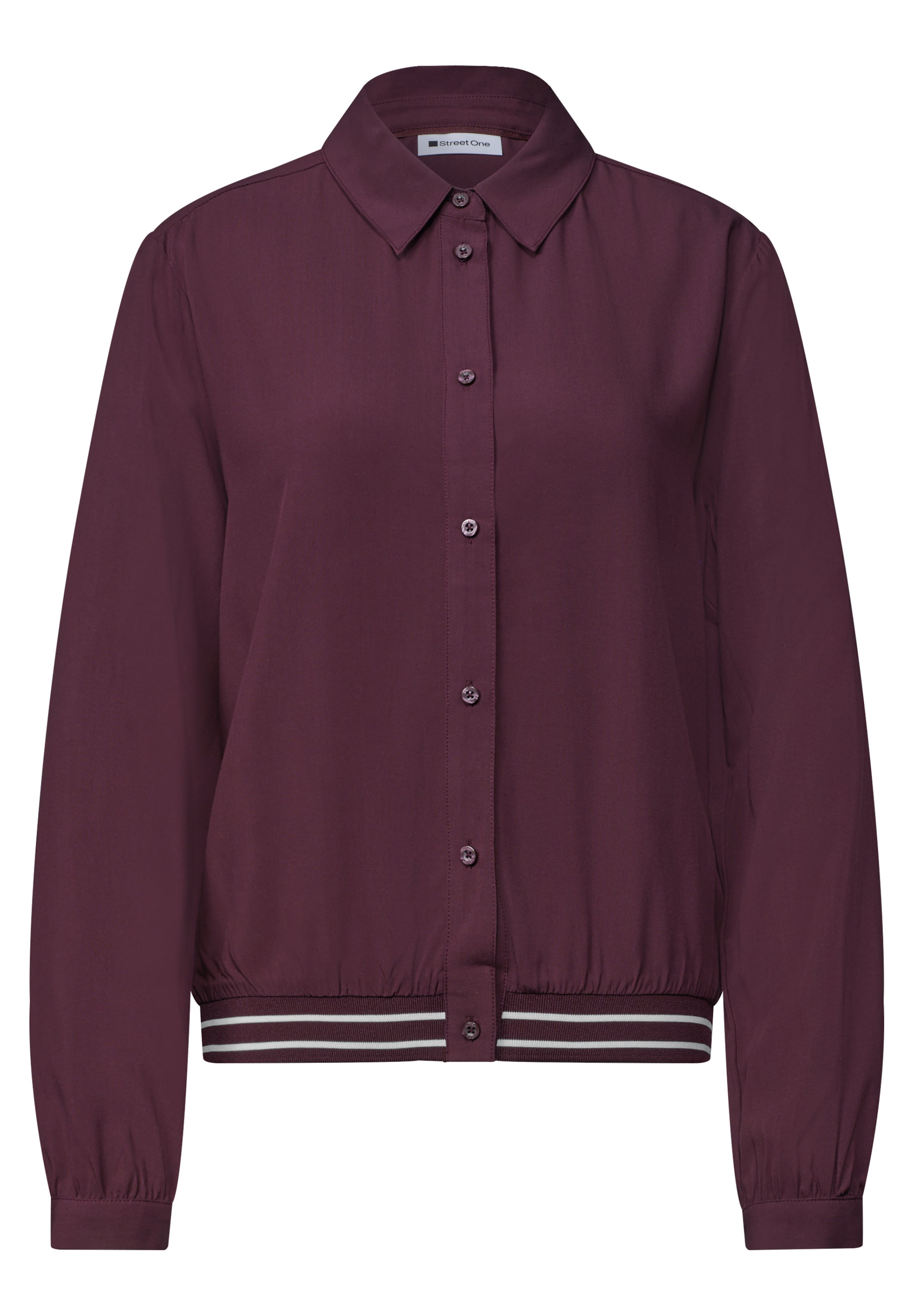 STREET ONE Blouse in XS in Bordeaux, Item view