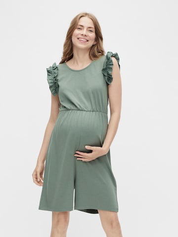 MAMALICIOUS Jumpsuit 'Tea' in Groen: voorkant