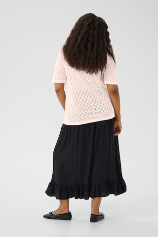 KAFFE CURVE Pullover 'Loura' i pink