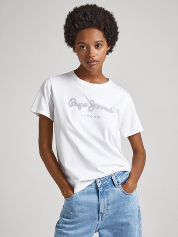 Pepe Jeans Shirt 'Hailey' in White: front