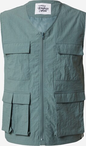 ABOUT YOU x Kingsley Coman Vest 'Neo' in Green: front