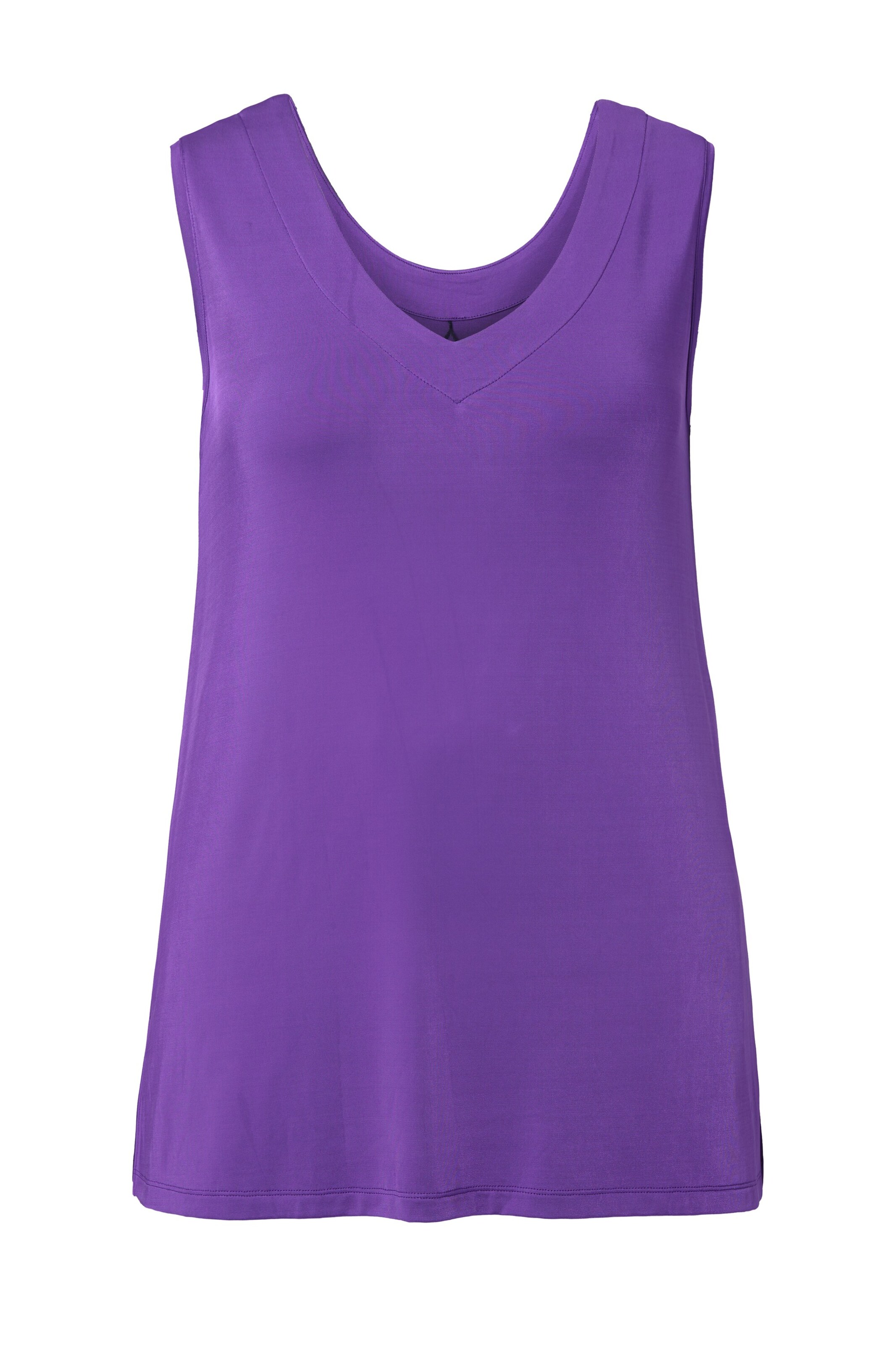 Ulla Popken Stricktop in Lila: Vorderseite