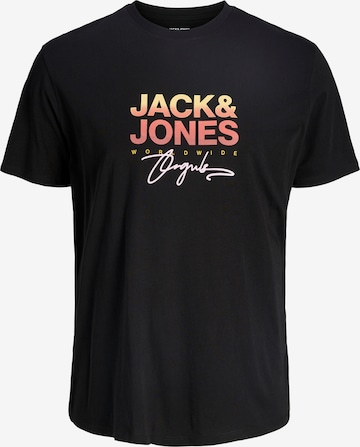 Jack & Jones Plus Футболка 'JORCanggu' в Черный: спереди