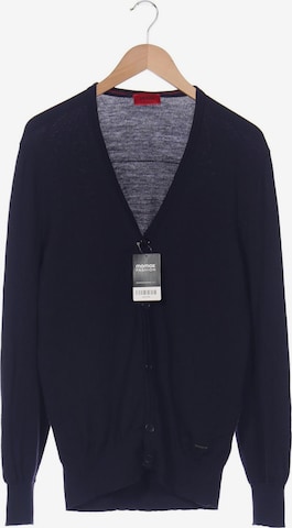 HUGO Sweater & Cardigan in L in Blue: front