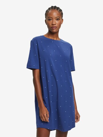 ESPRIT Nightgown in Blue: front