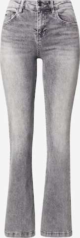 Jeans de la Tally Weijl pe gri: față