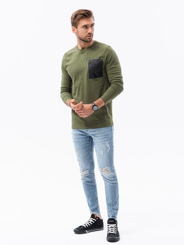 Ombre Shirt in Groen