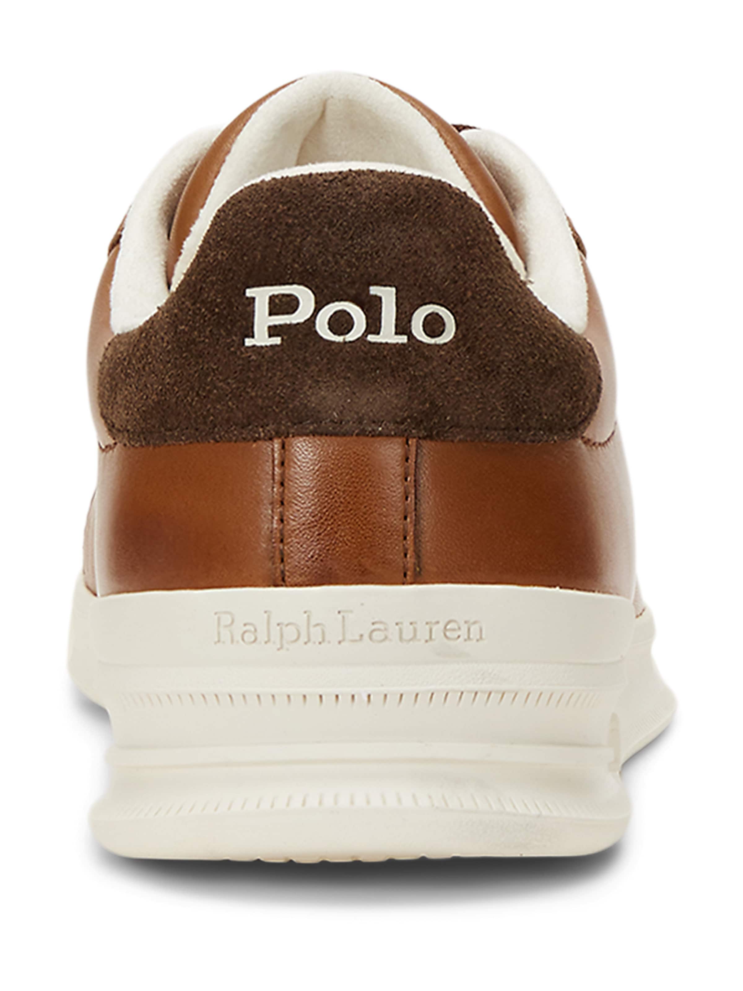 brūns Polo Ralph Lauren Zemie brīvā laika apavi