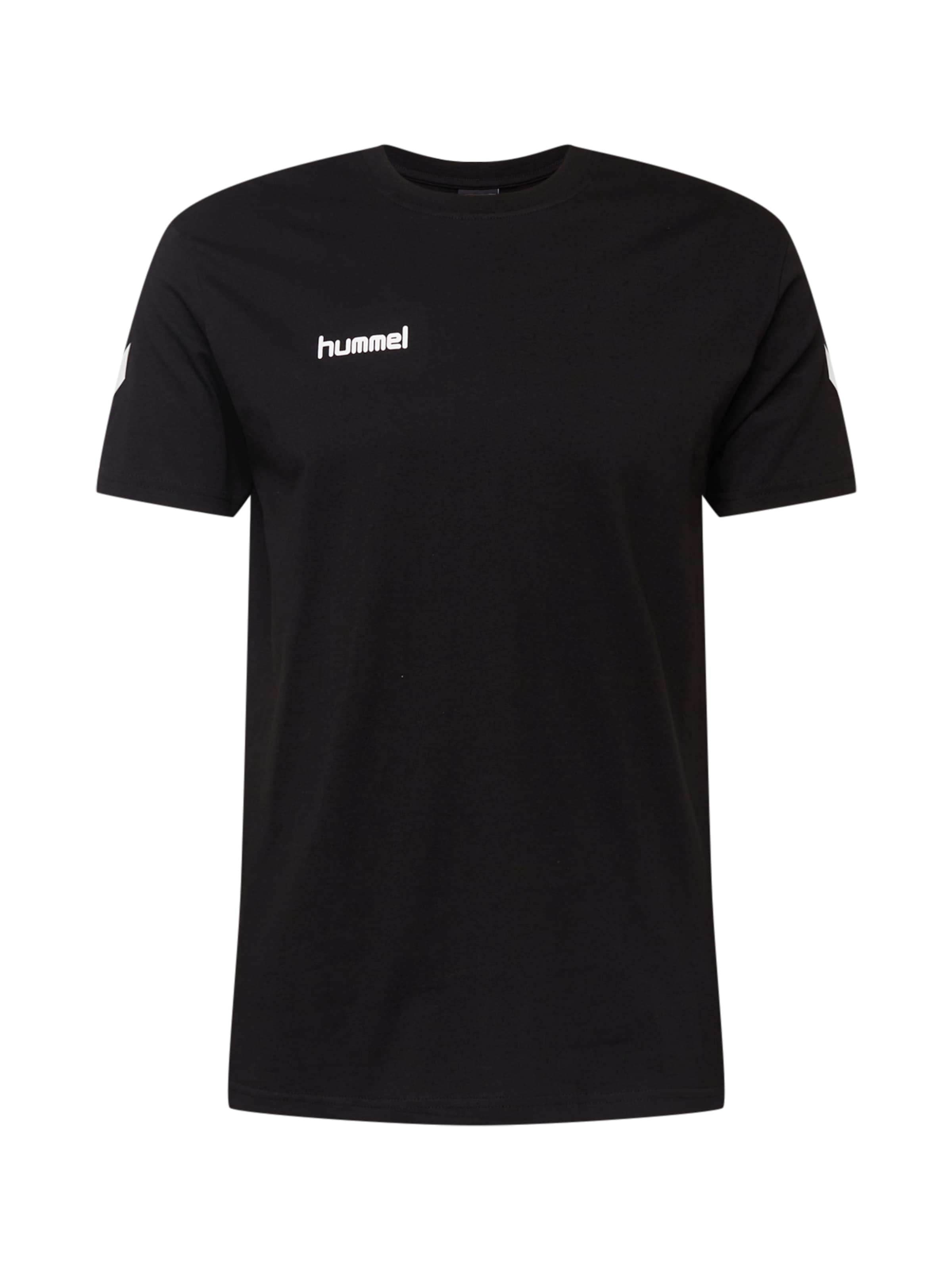 Hummel Λειτουργικό μπλουζάκι σε μαύρο: μπροστά