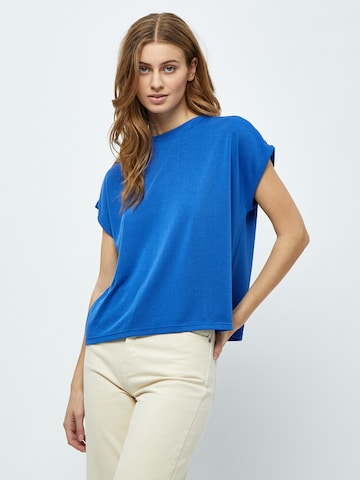 minus T-Shirt 'Frikka' in Blau: Vorderseite