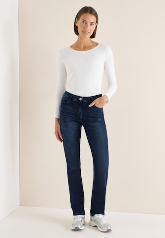 CECIL Slimfit Jeans in Blau