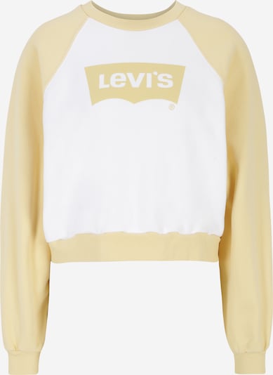 LEVI'S ® Sweatshirt 'Vintage Raglan Crewneck Sweatshirt' in gelb / weiß, Produktansicht