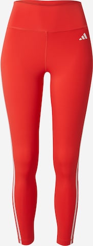 ADIDAS PERFORMANCE Sportbroek 'Train Essentials' in Rood: voorkant