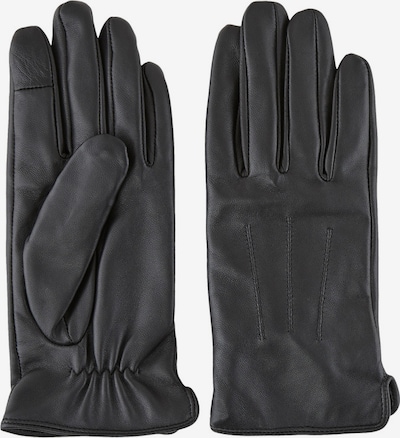 PIECES Full finger gloves 'Nellie' in Black, Item view