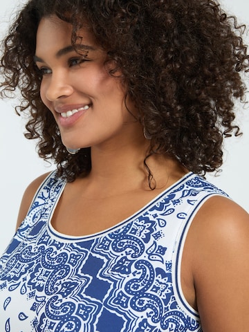 Top di Fiorella Rubino in blu
