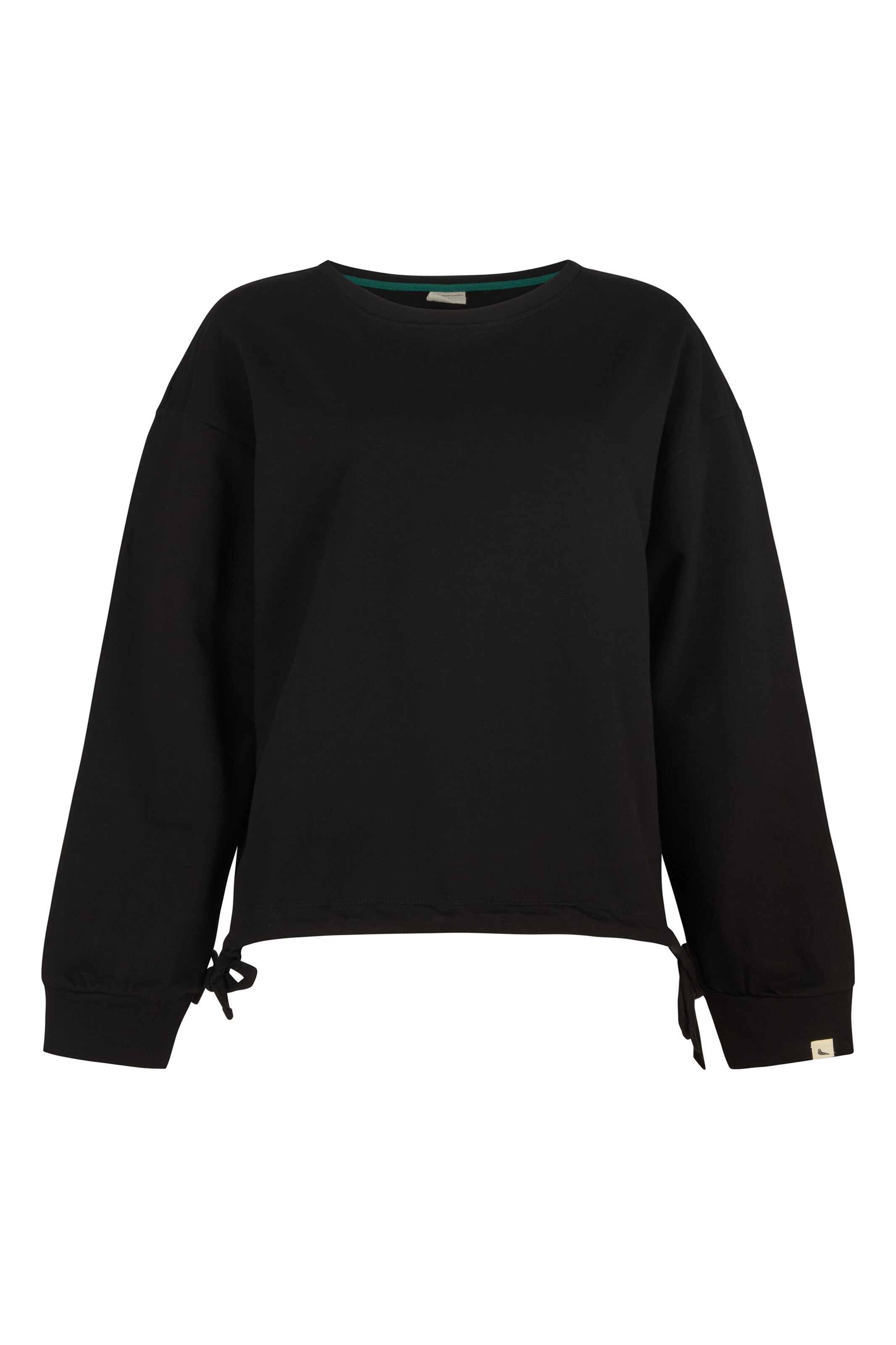 Turtledove London Sweatshirt in Schwarz: Vorderseite