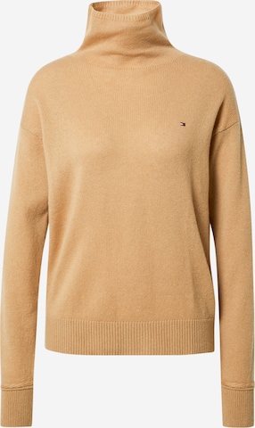 TOMMY HILFIGER Tröja i beige: framsida